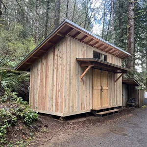 Cedar workshop building