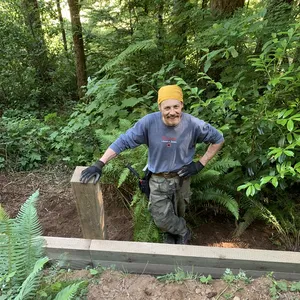 Glen building landscape timbers